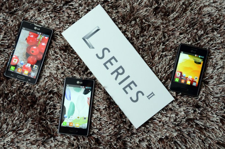LG annonce la série II pour son Optimus L : L3 II, L5 II et L7 II