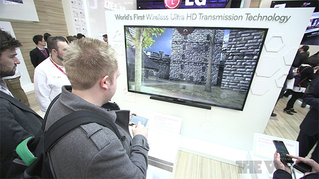MWC'13 : LG dévoile sa technologie de streaming HD 4K/Ultra