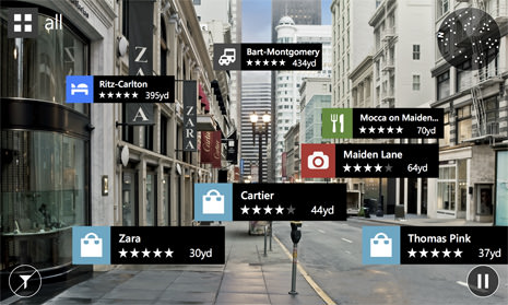 Nokia HERE Maps est maintenant disponible sur Windows Phone 8 - Nokia City Lens