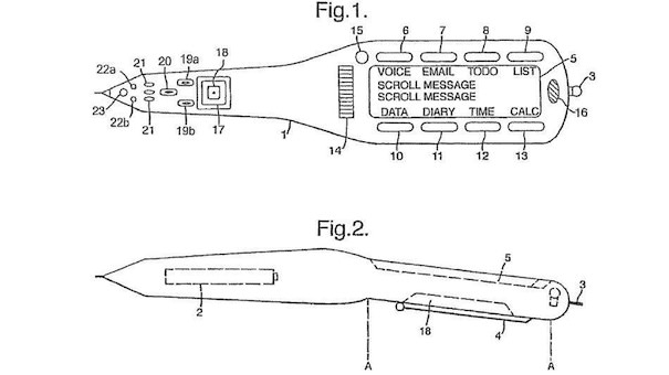 Un Smart Pen breveté par Apple