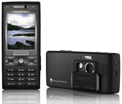Le Sony Ericsson K800 était équipé d’un Cyber-shot de 5 mégapixels