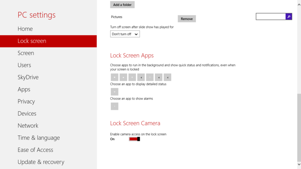 Des captures d'écran de Windows 8.1 révèlent de nouvelles options pour l'écran de verrouillage 43 Screenshot 2 verge super wide