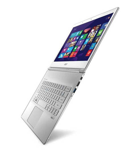 Écran tactile et processeur de nouvelle génération pour les ultrabooks Acer Aspire S7 et S3