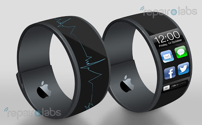 Des concepts assez sympas de la pré-supposée iWatch en photos 46 iwatch concepts 2