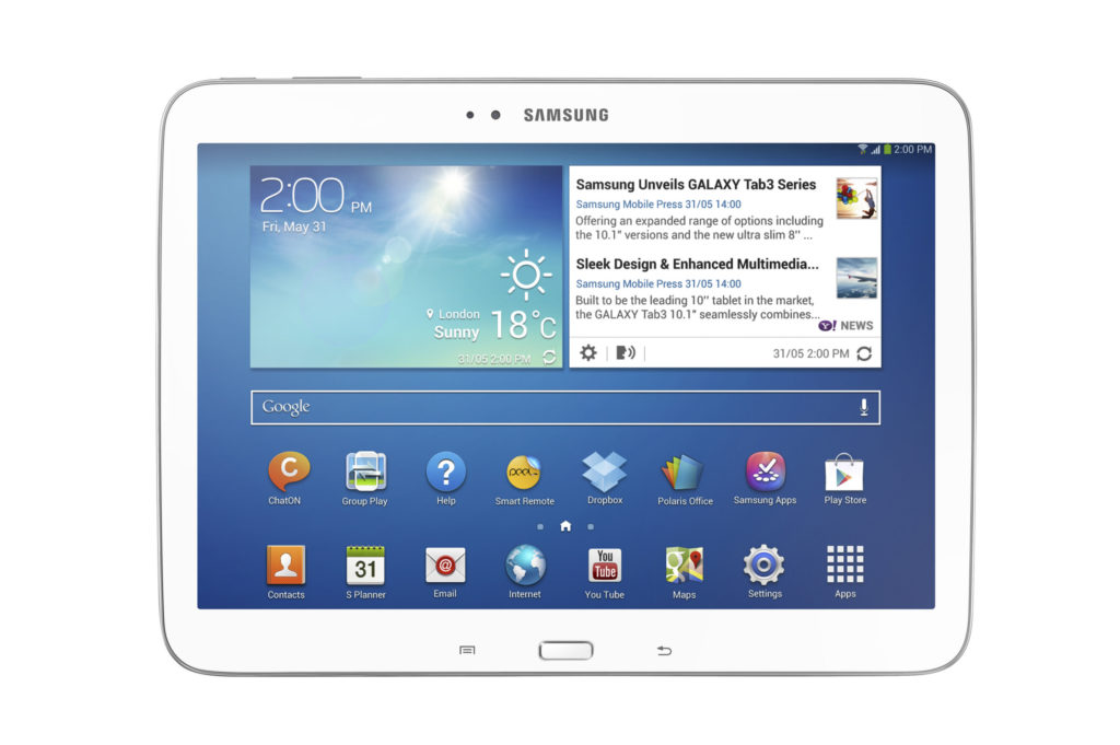 Samsung annonce ses nouvelles tablettes Galaxy Tab 3 de 8 et de 10.1 pouces 57 GALAXY Tab 3 10.1 inch 1