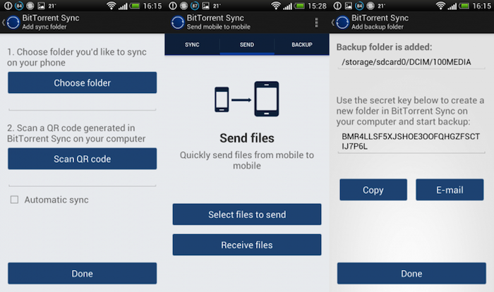 BitTorrent lance une application Android pour synchroniser vos fichiers