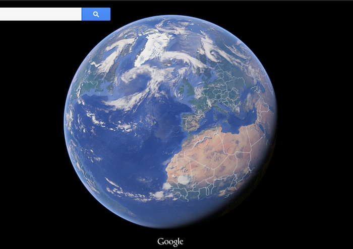 Vue 'Google Earth' sur la version bureau de Google Maps