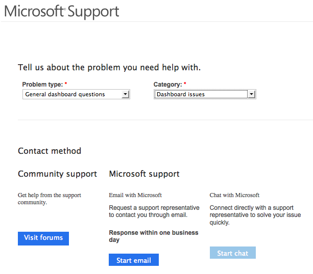 Microsoft propose un support Click to Chat