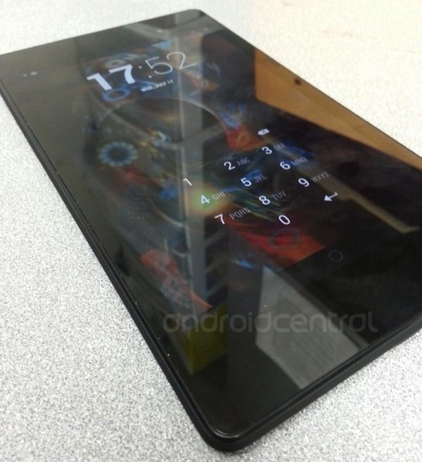 Image de la pré-supposée Nexus 7 2