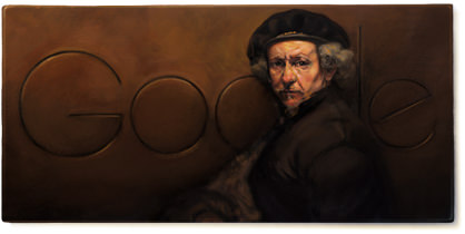 Rembrandt van Rijn en doodle du jour