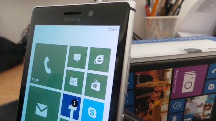 L'écran du Lumia 925 est vraiment très intéressant et lumineux