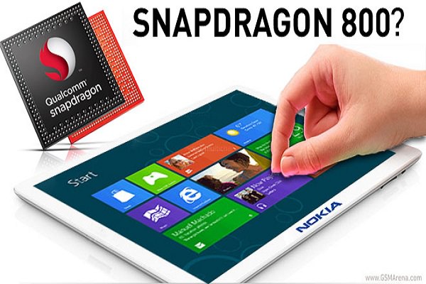 La pré-supposée tablette Nokia embarquerait le processeur Snapdragon 800 de Qualcomm