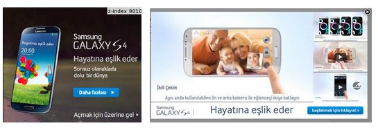 Samsung a utilisé Studio Layouts pour une campagne efficace sur le Galaxy S4