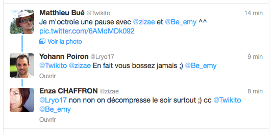 Twitter déploie actuellement sa nouvelle interface des conversations sur le Web, iPhone et Android