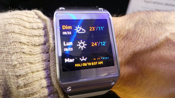 Prise en main de la Samsung Galaxy Gear : un accessoire aux phablettes 27 151
