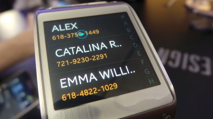 Prise en main de la Samsung Galaxy Gear : un accessoire aux phablettes 47 35