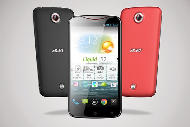Acer dévoile son smartphone Liquid S2 de 6 pouces, le premier offrant l'enregistrement 4K