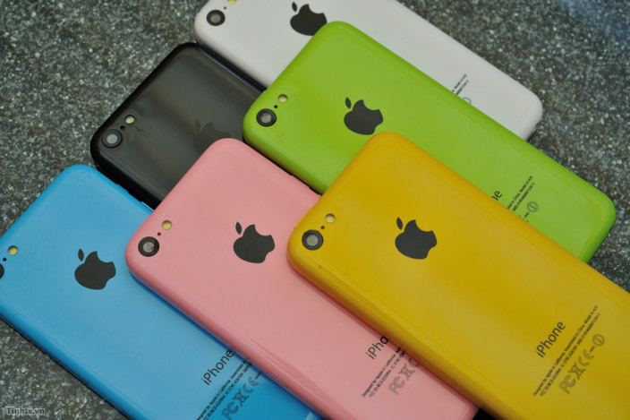 Des couleurs et encore des couleurs pour l'iPhone 5C