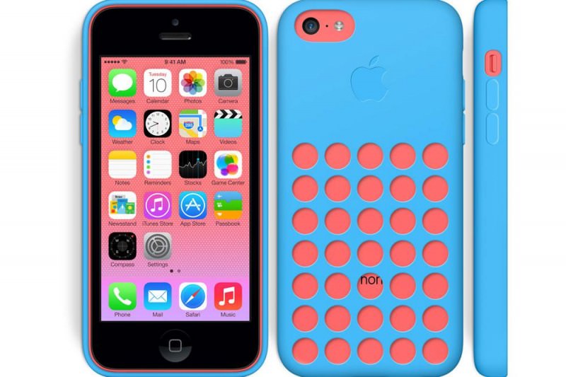 La vidéo et les photos officielles de l’iPhone 5C 61 iphone 5c blue and pink case