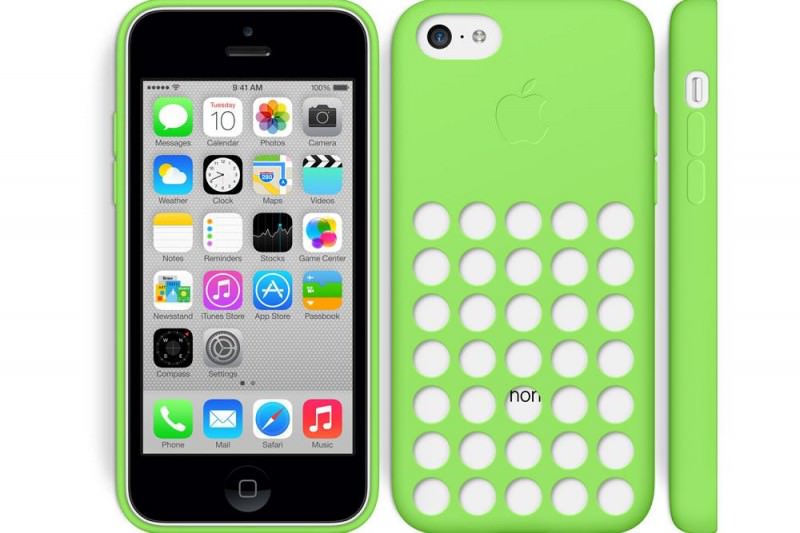 La vidéo et les photos officielles de l’iPhone 5C 69 iphone 5c green and white case