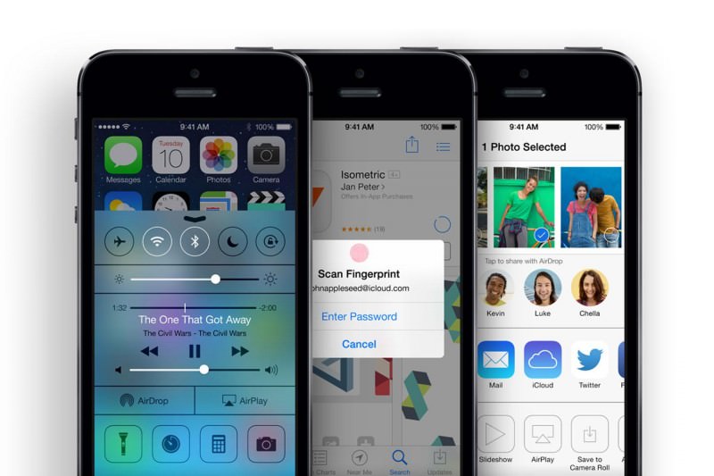 Les photos officielles de l’iPhone 5S