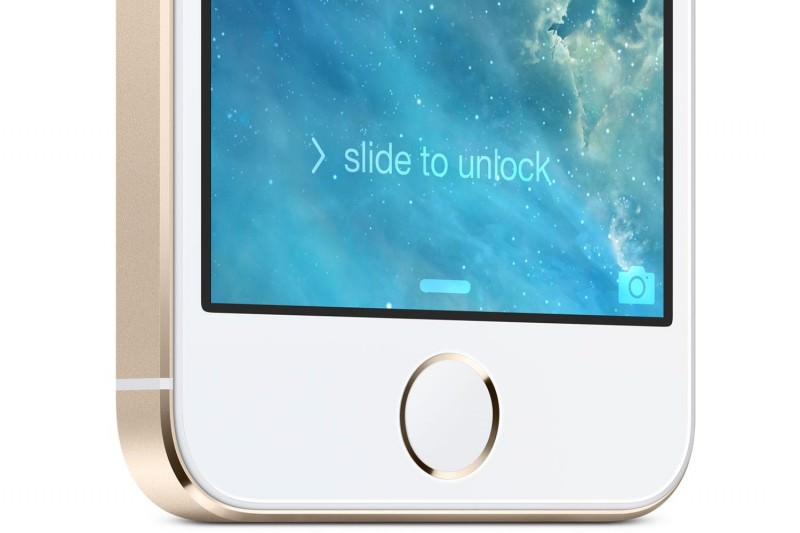 Les photos officielles de l'iPhone 5S 62 iphone 5s gold home button macro