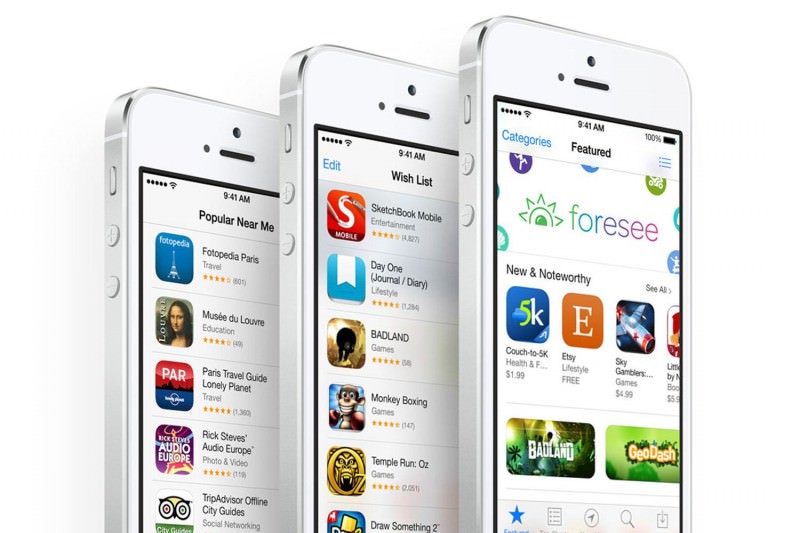 Les photos officielles de l'iPhone 5S 72 iphone 5s white apps