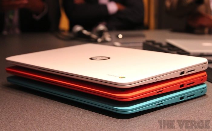 Trois nouveaux Chromebooks chez HP