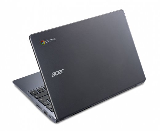 Acer dévoile un autre Chromebook, le C720, apportant notamment la fameuse puce Haswell 41 Acer Chromebook previewed at IDF rear view