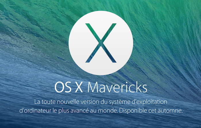Apple commercerait le développement de OS X 10.10, Mavericks prêt pour un lancement en octobre