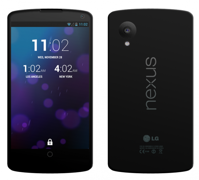 Concept du Nexus 5