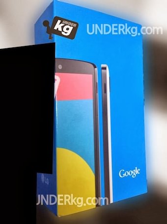 Vue boîte Nexus 5 - 2