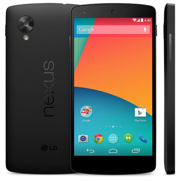 Le Nexus 5 dévoilé sur le Google Play Store
