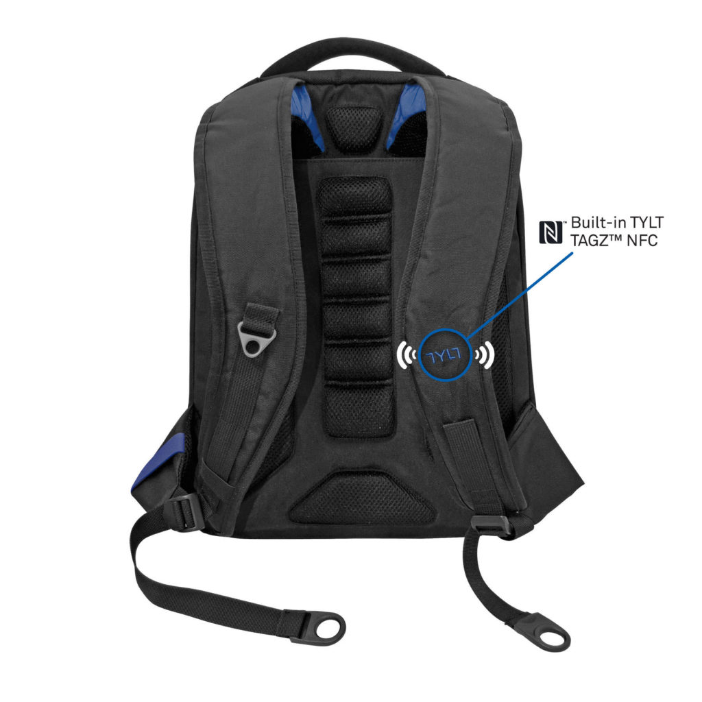 Tylt Energi : un sac à dos dédié à toutes les personnes connectées 56 ENERGI Plus Bag Back View nfc