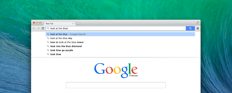 Google ajoute un bouton de recherche bleu dans l'omnibox de la dernière build de Chrome