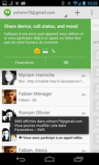 Téléchargez et installez le nouveau Hangouts v.2 avec l'intégration des SMS, et beaucoup plus ! 52 telechargez et installez le nouveau hangouts v 2 avec lintegration des sms et beaucoup plus 21