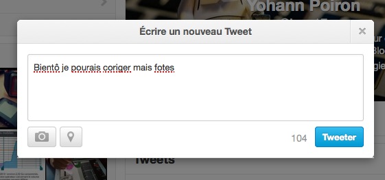 Allons-nous prochainement pouvoir changer le contenu de notre tweet ?