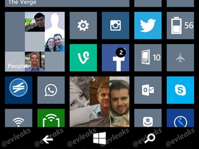Windows Phone 8.1 ajouterait des boutons de navigation virtuels