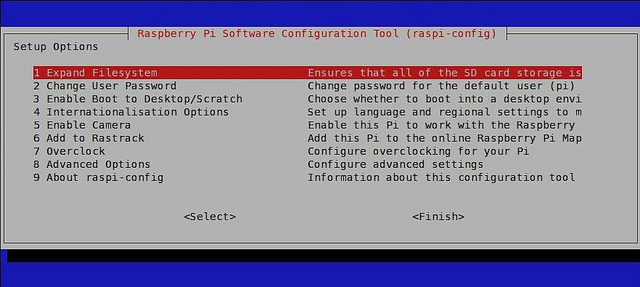 Raspi-config
