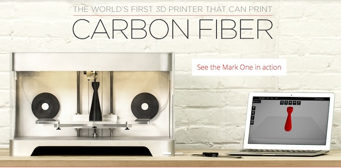 Oubliez le plastique, une imprimante 3D permet de créer de la fibre de carbone