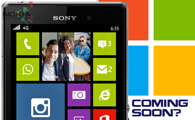 Sony est-il en train de préparer un Windows Phone ?