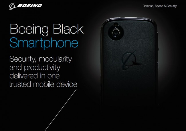 Boeing Black : un smartphone inviolable pour les communications sécurisées