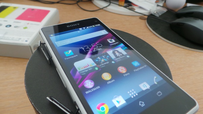 Unboxing et prise en main du Sony Xperia Z1 Compact 27 20140320 135541
