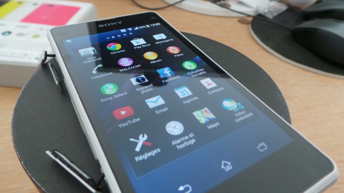 Unboxing et prise en main du Sony Xperia Z1 Compact 28 20140320 135546