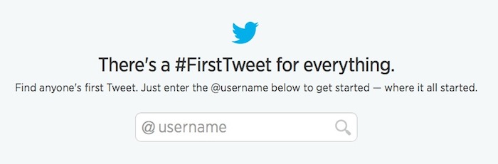 #FirstTweet : vous voulez trouver votre premier tweet ?