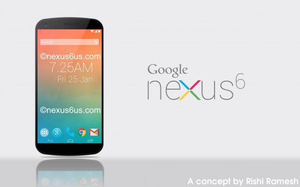 Un concept du Nexus 6