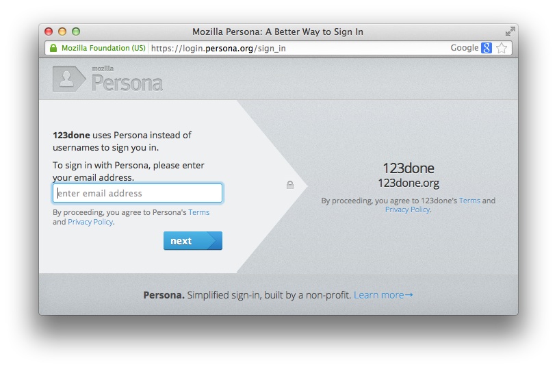 Mozilla stoppe le développement de son système d’identification Persona
