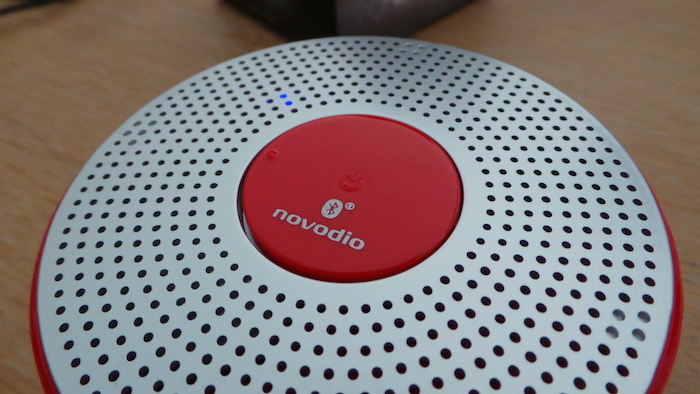 Vue de dessus du Novodio Shower Bluetooth Speaker