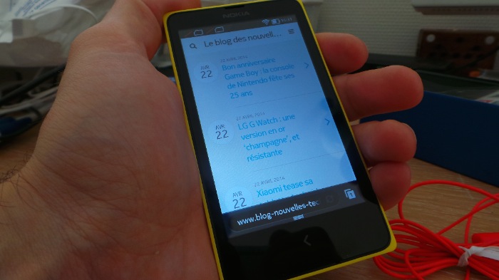 Nokia X : unboxing et premières impressions du Nokia Android 41 20140422 183126