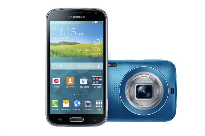 Samsung présente le Galaxy K Zoom 56 Galaxy K zoom Electric Blue 03